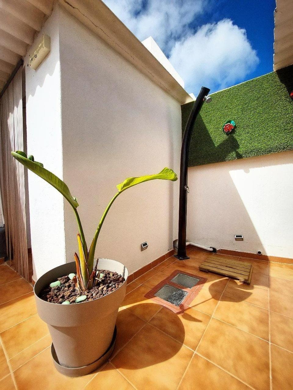 شقة Casa Bimba Agaete Con Terraza Y Ducha Exterior المظهر الخارجي الصورة
